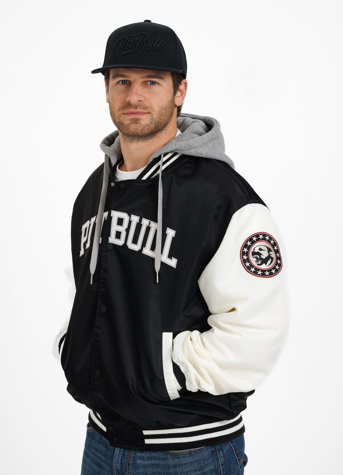 Men&#39;s hooded jacket Falcon Ridge - Black