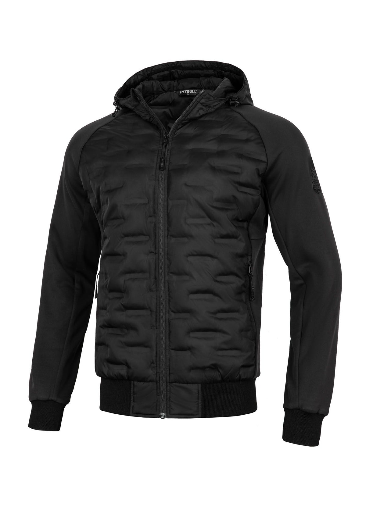 Men&#39;s hooded jacket Roxton - Black