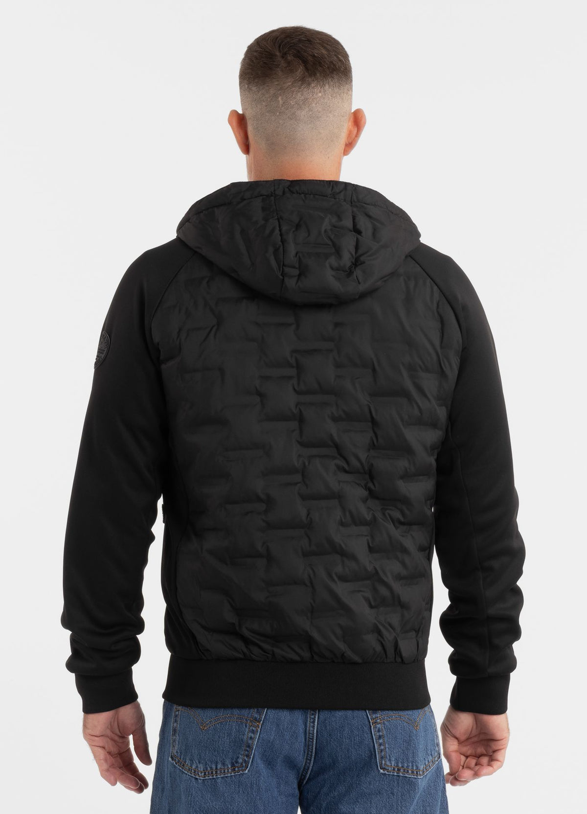 Men&#39;s hooded jacket Roxton - Black