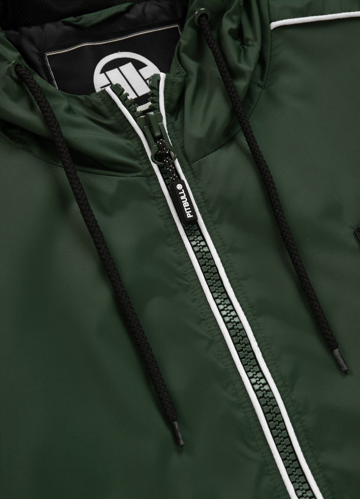 Men&#39;s hooded jacket Whitewood - Dark green