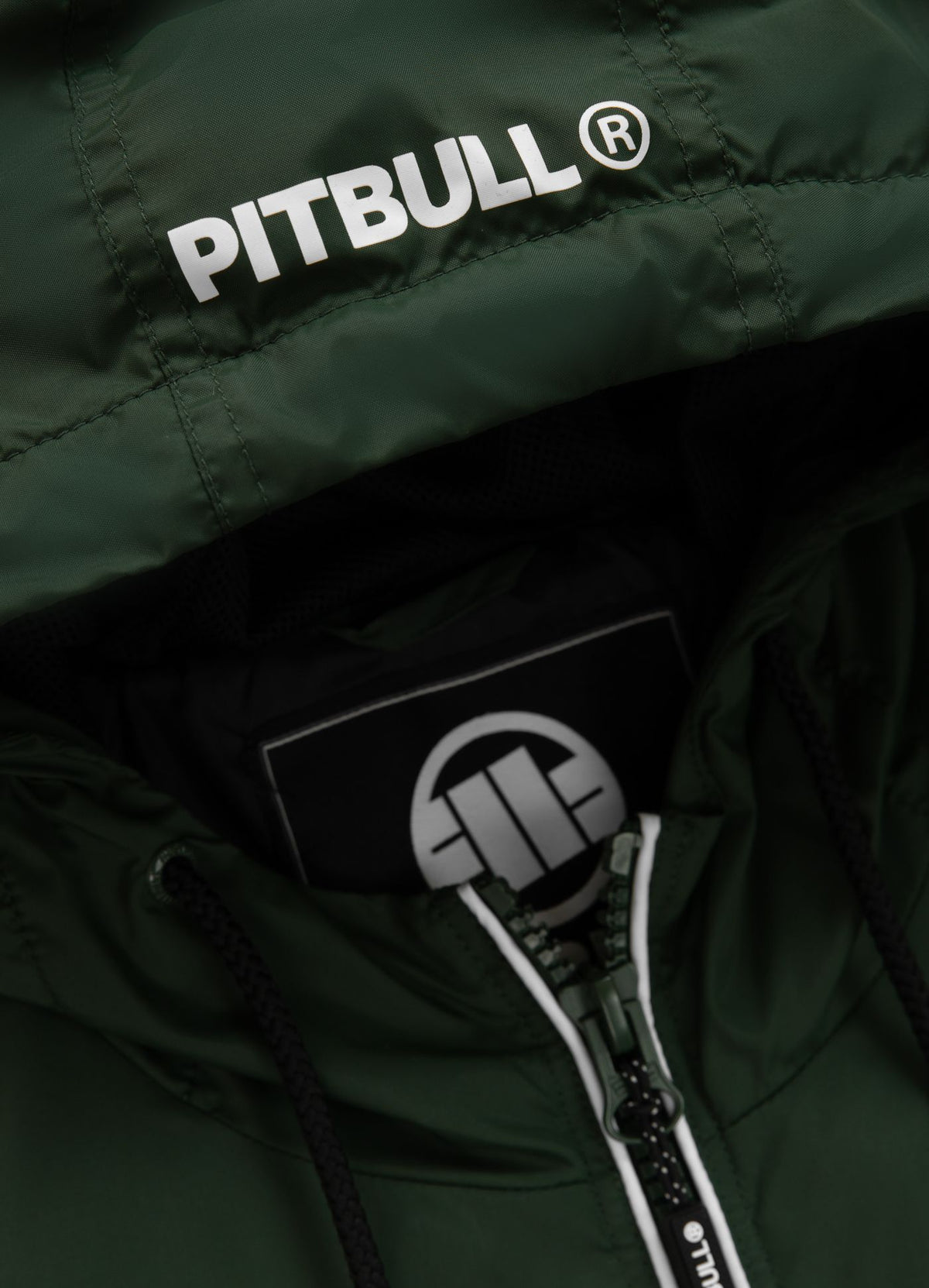 Men&#39;s hooded jacket Whitewood - Dark green