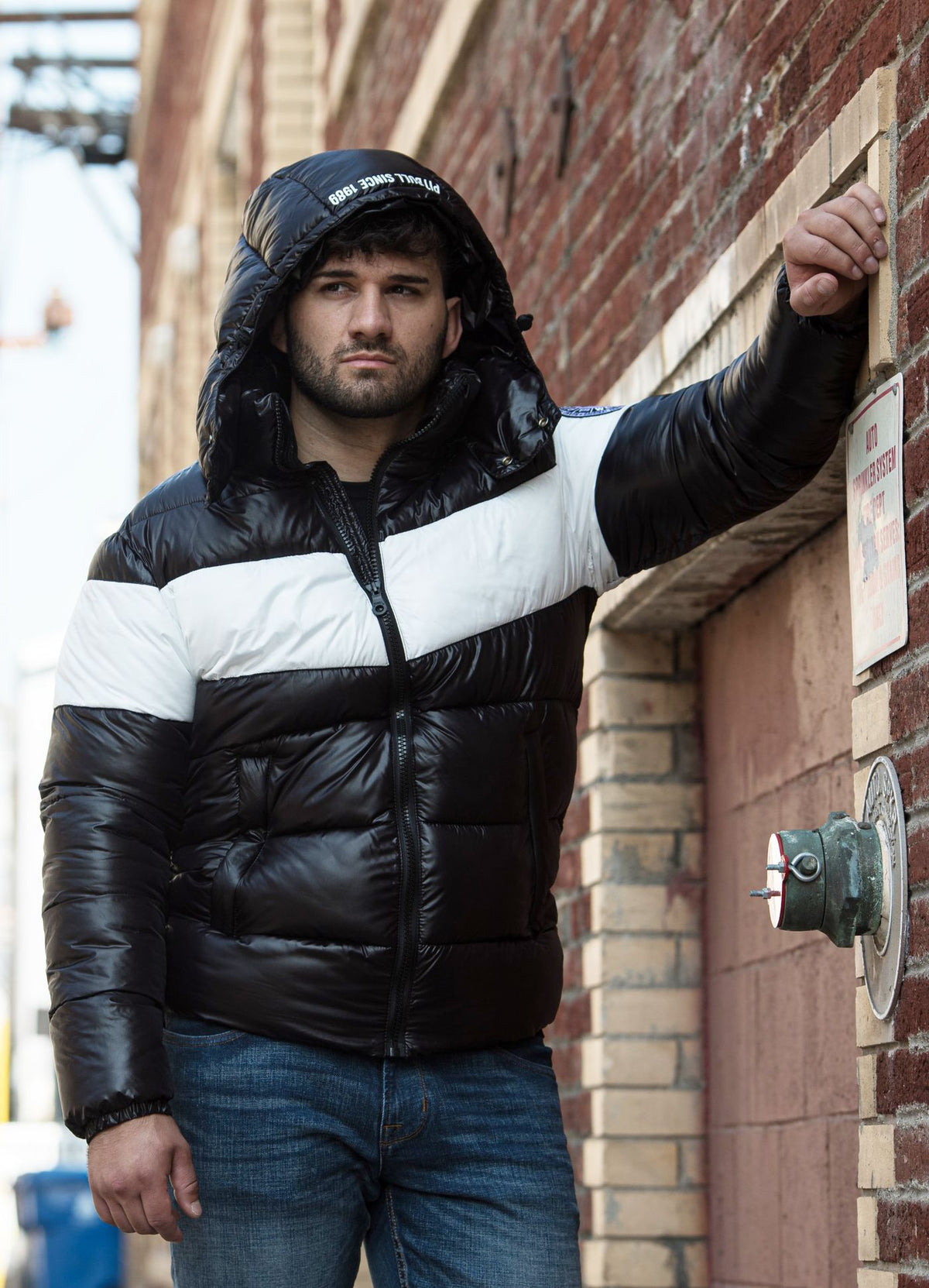 Cosmo Jacket - Black/White