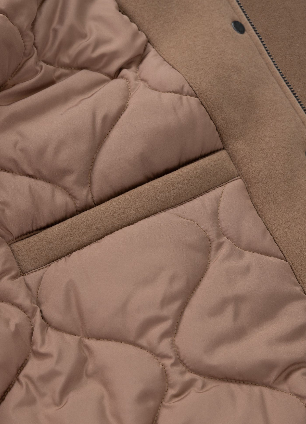 Buena Varsity Jacket - Brown