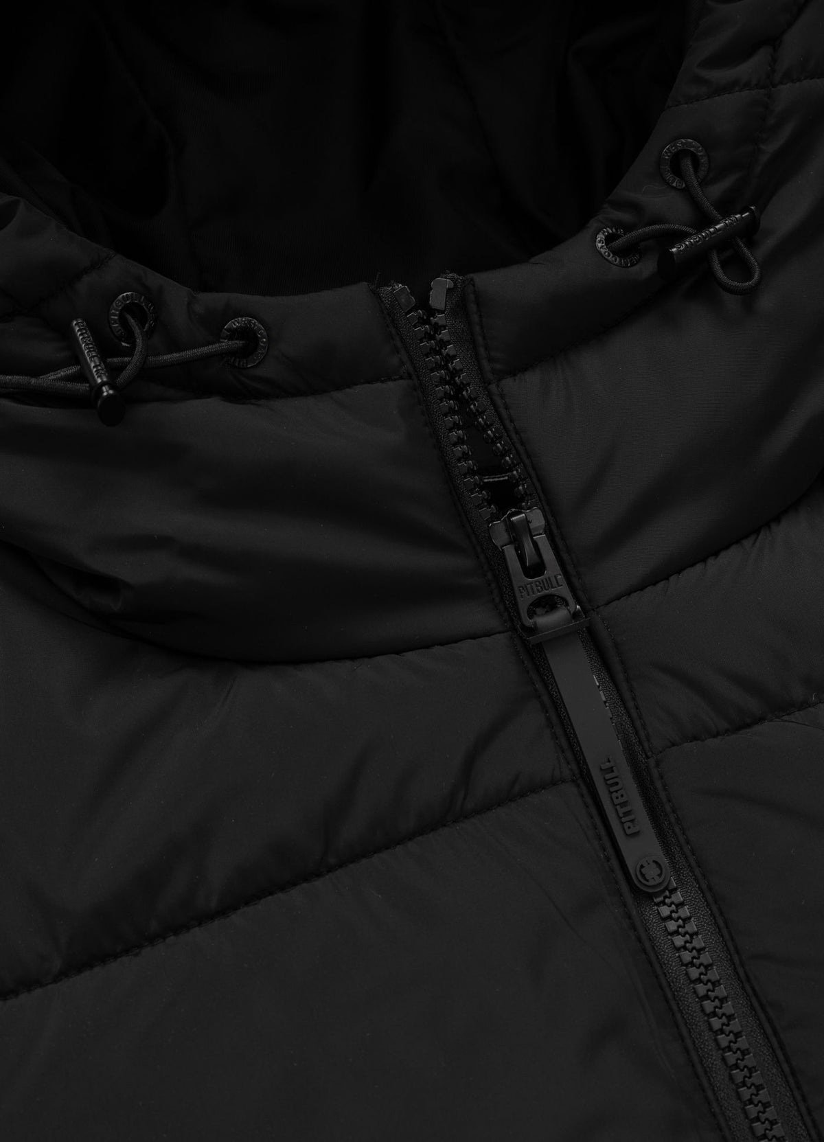 Quilted winter jacket with hood VISTA