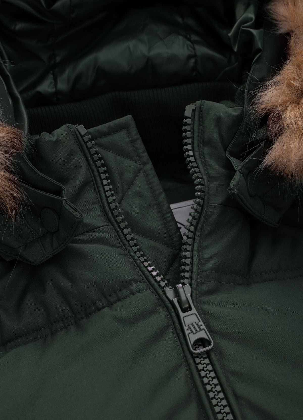 Burnt Hooded Jacket - Black
