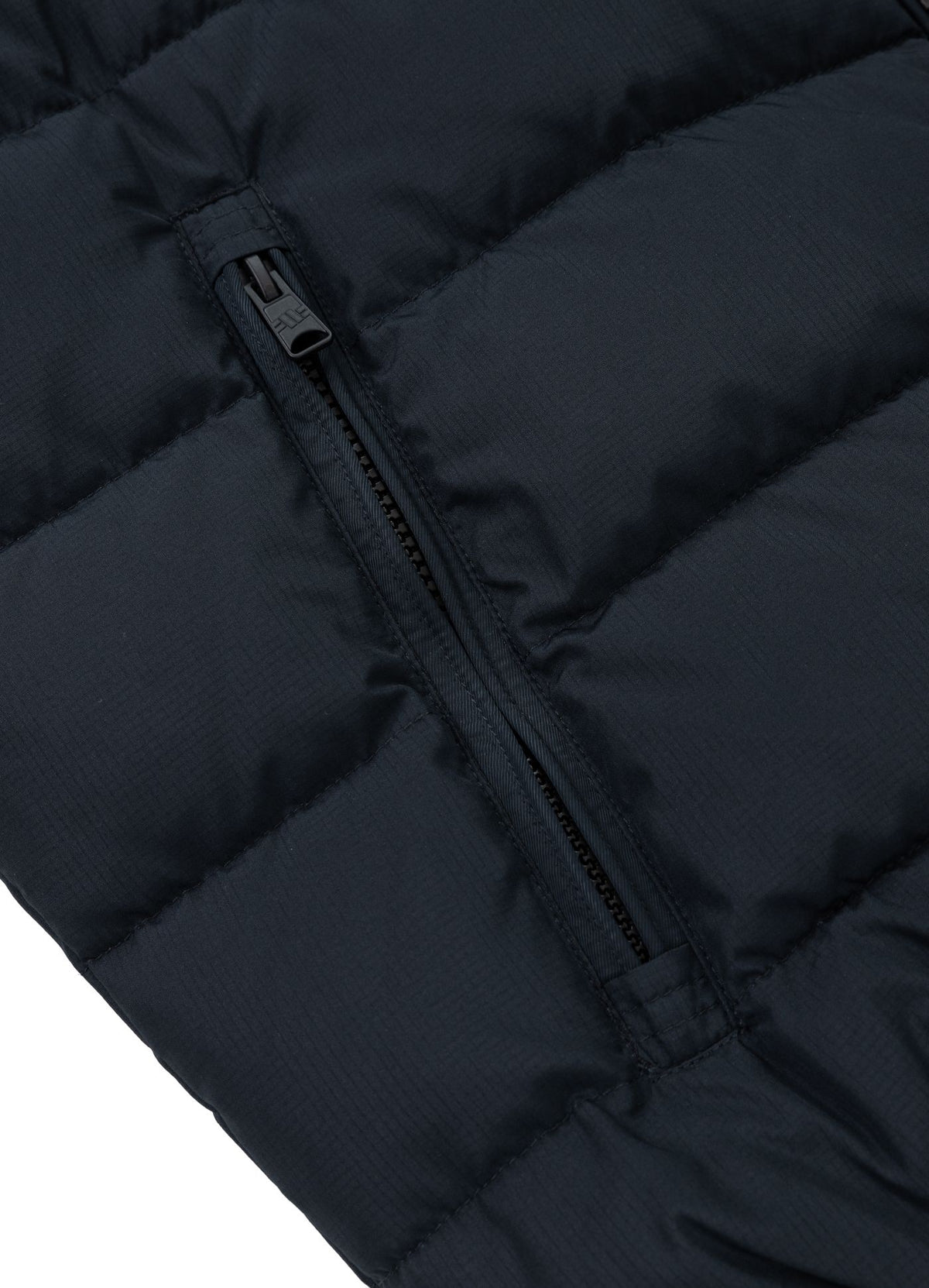 Quilted winter jacket with hood DILLON