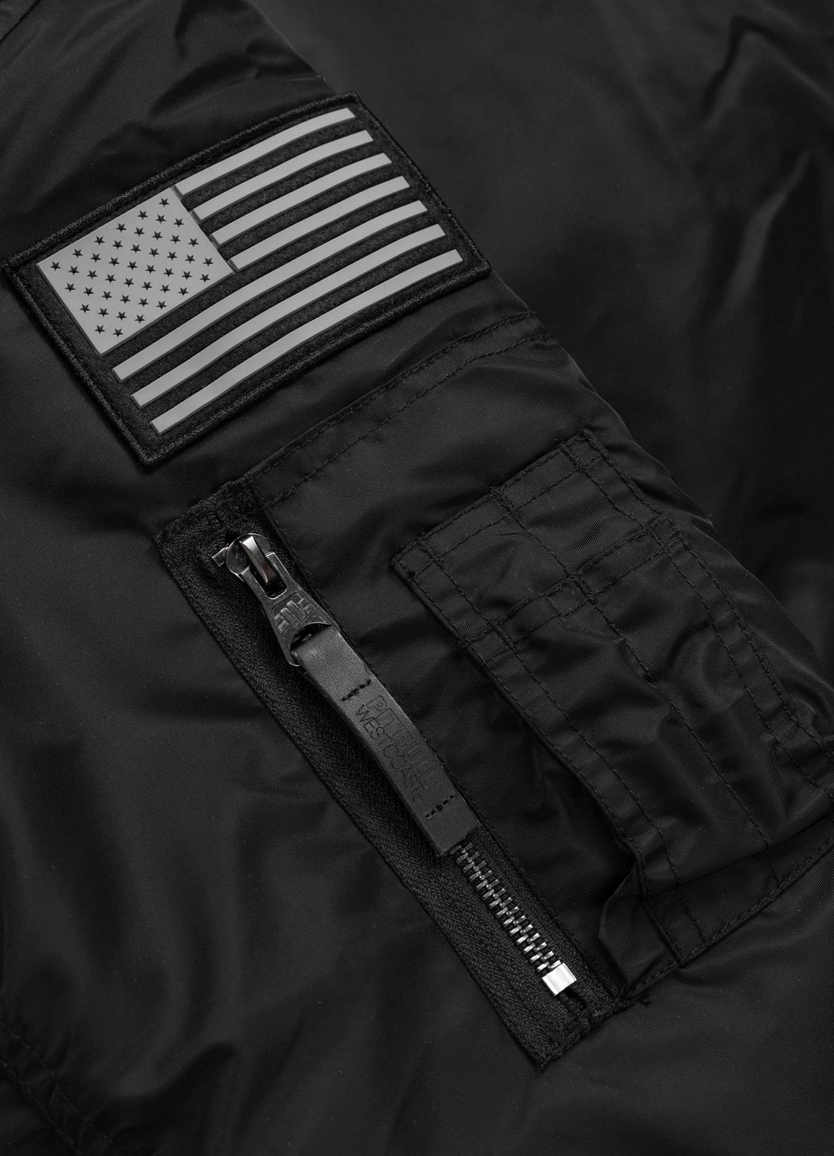 Winter bomber jacket with hood ENCINO
