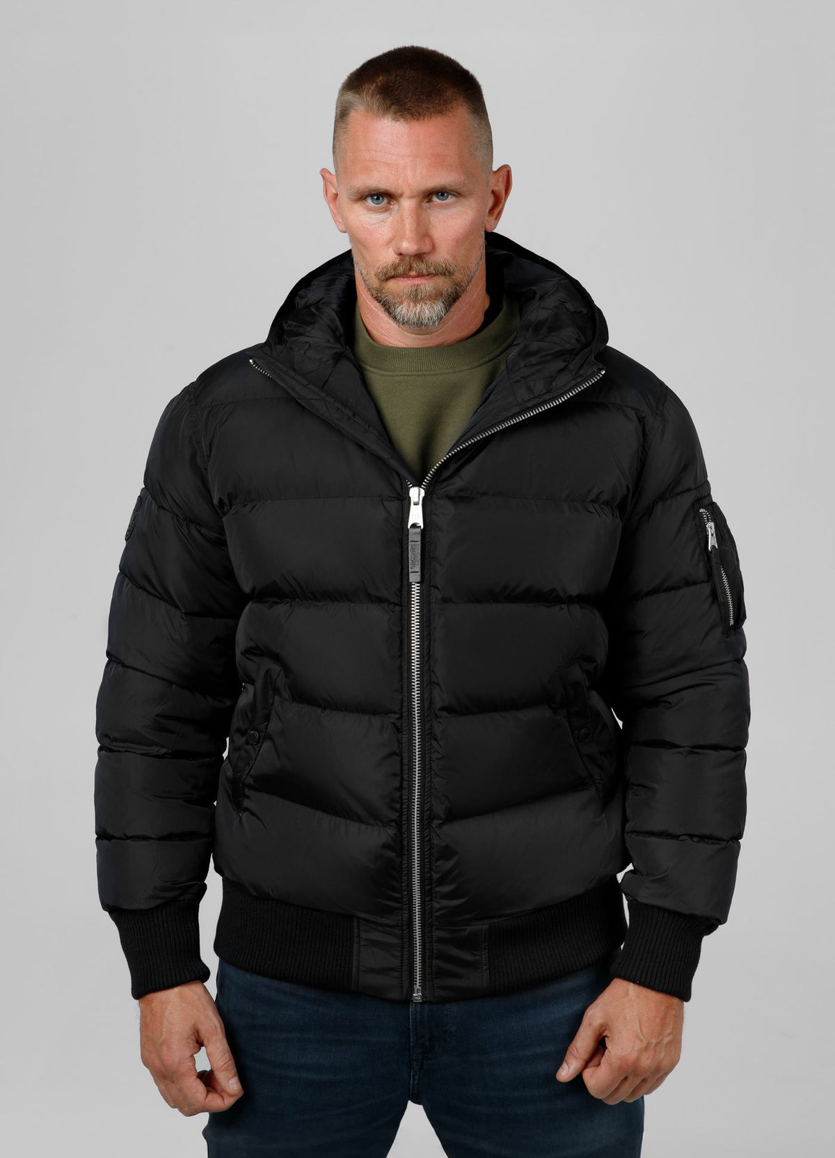 Gopher Hooded Jacket - Black