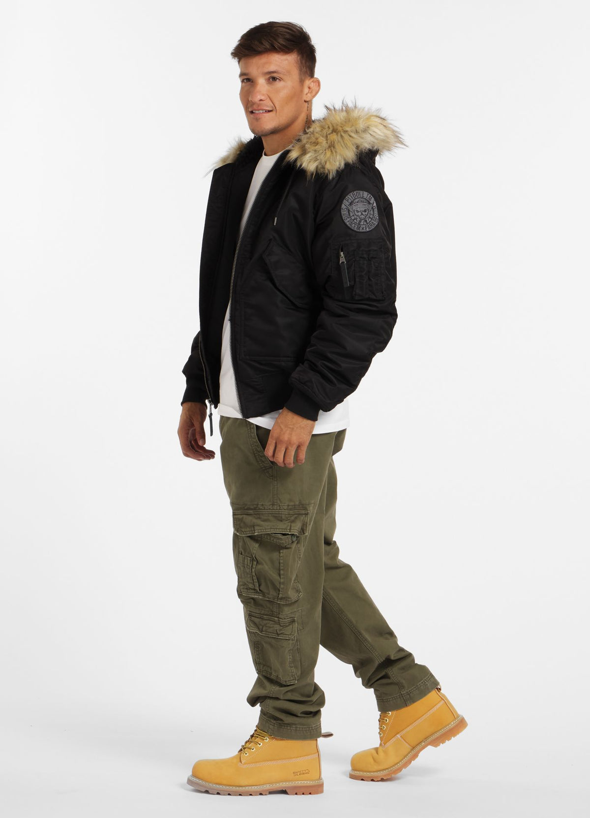 Harvest Hooded Jacket - Black