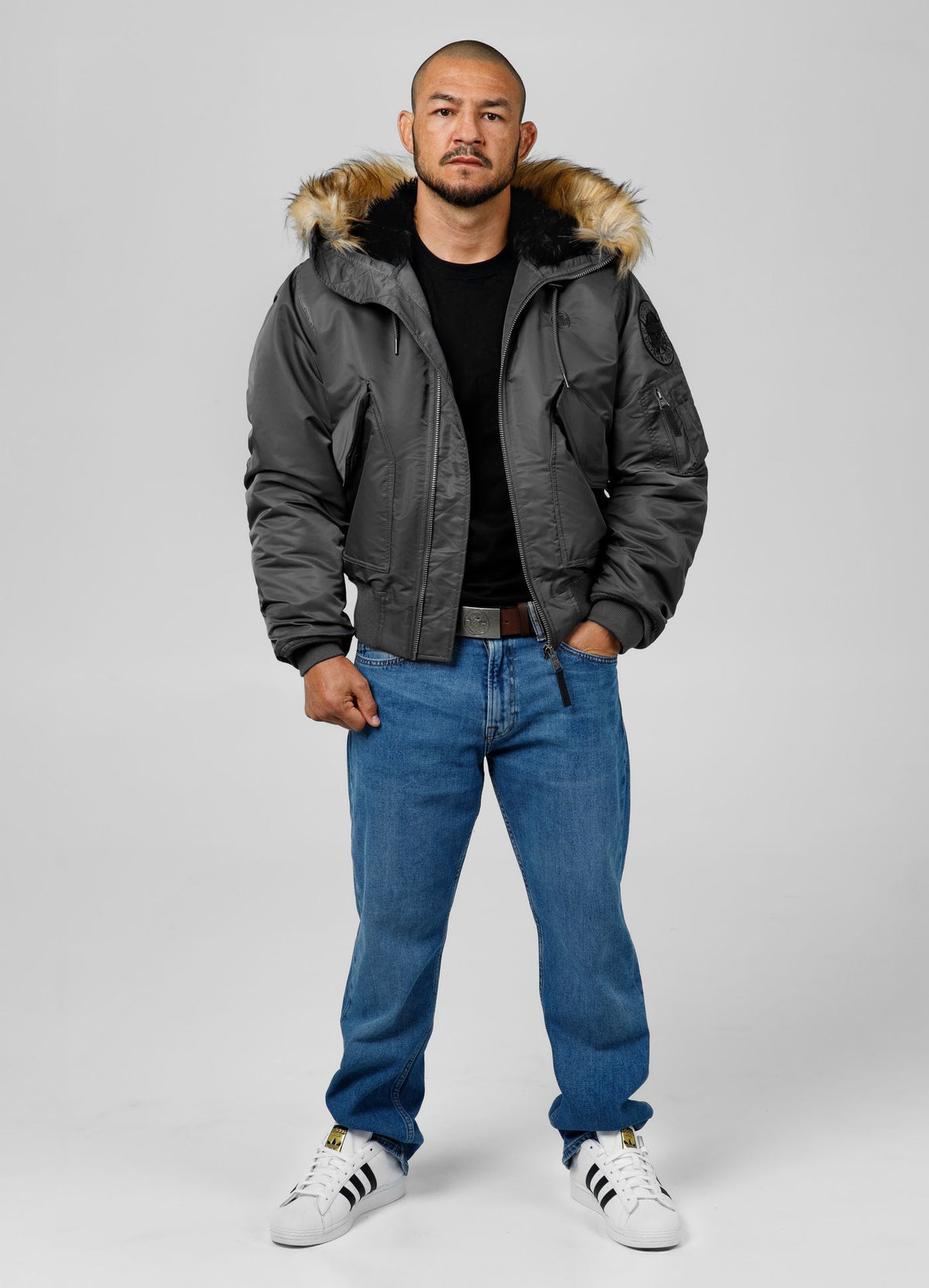 Harvest Hooded Jacket - Grey