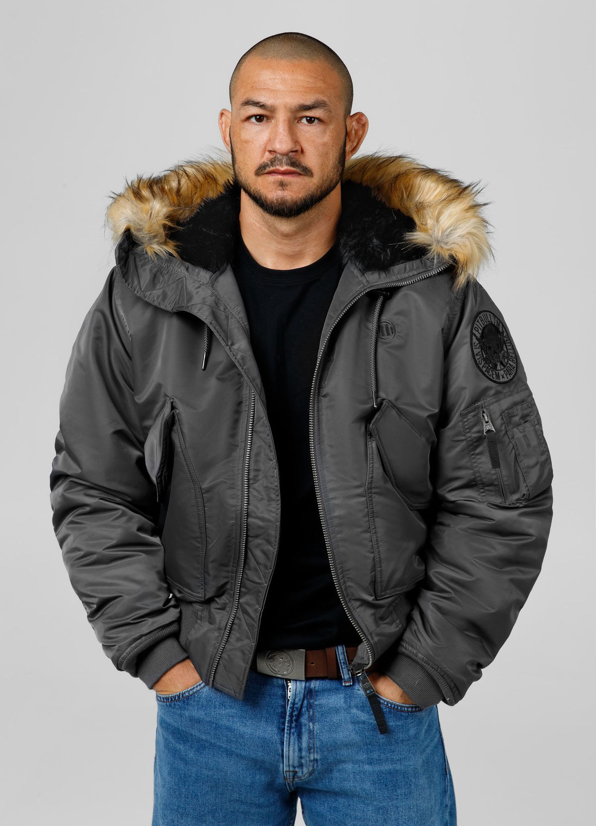 Harvest Hooded Jacket - Grey