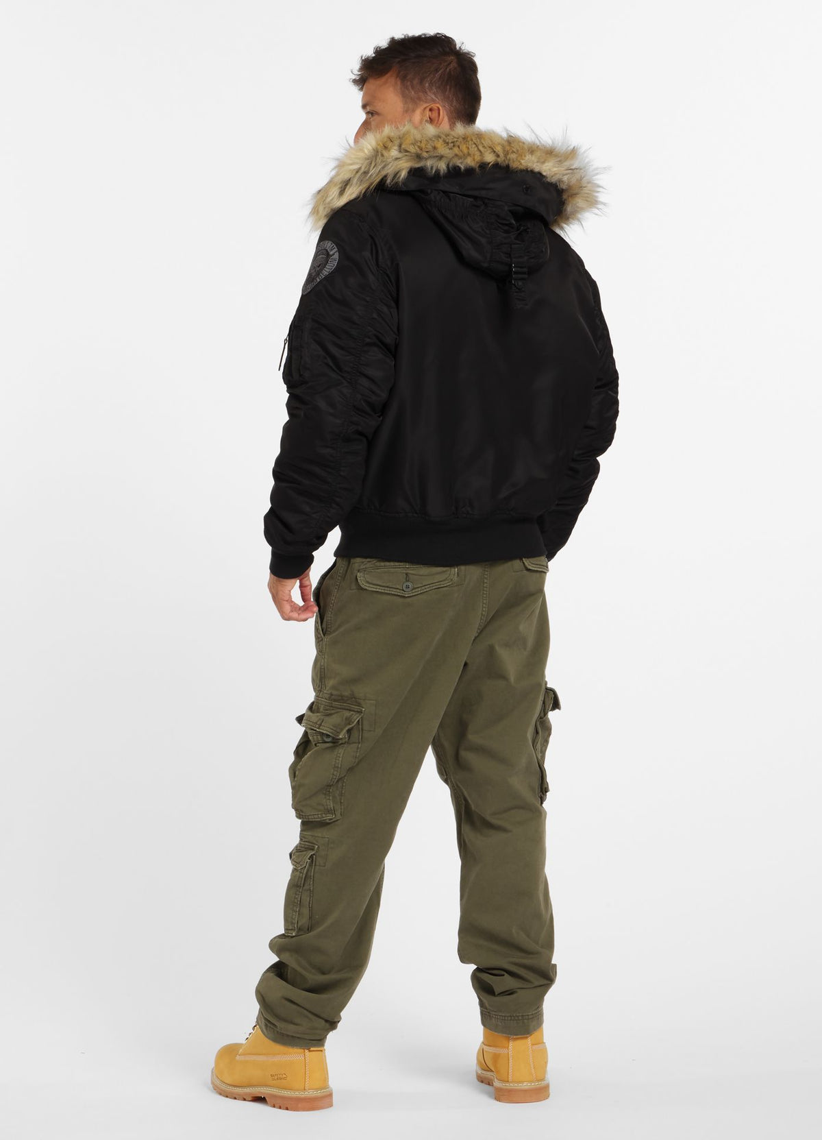 Harvest Hooded Jacket - Black
