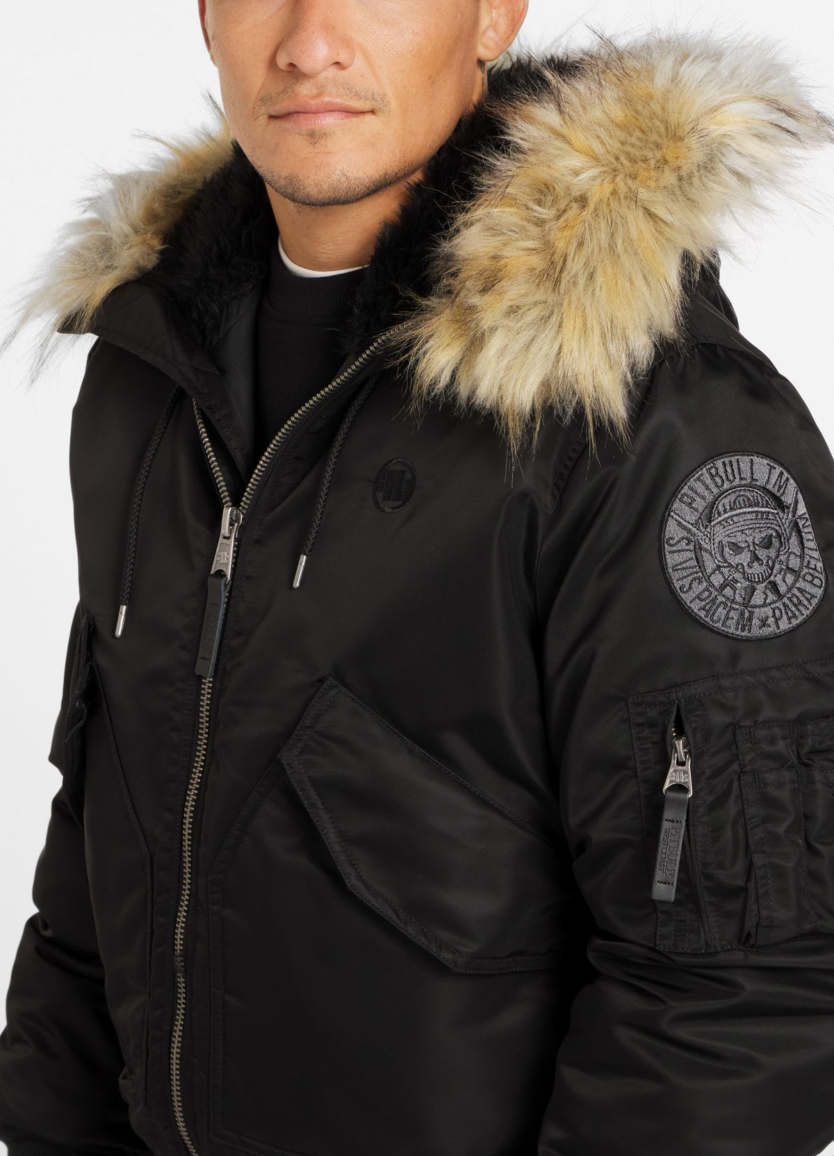 Harvest Hooded Jacket - Black