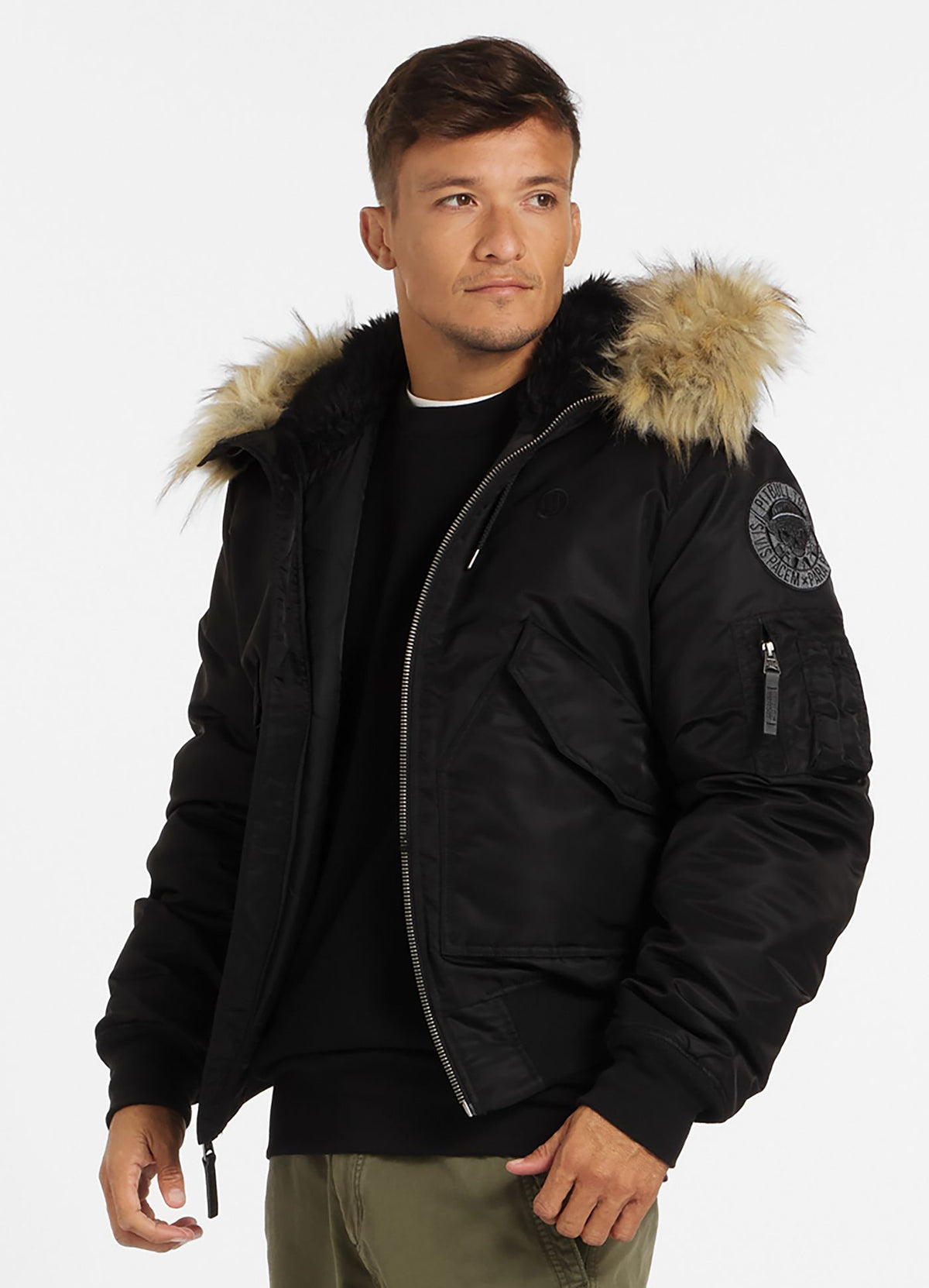 Harvest Hooded Jacket - Black