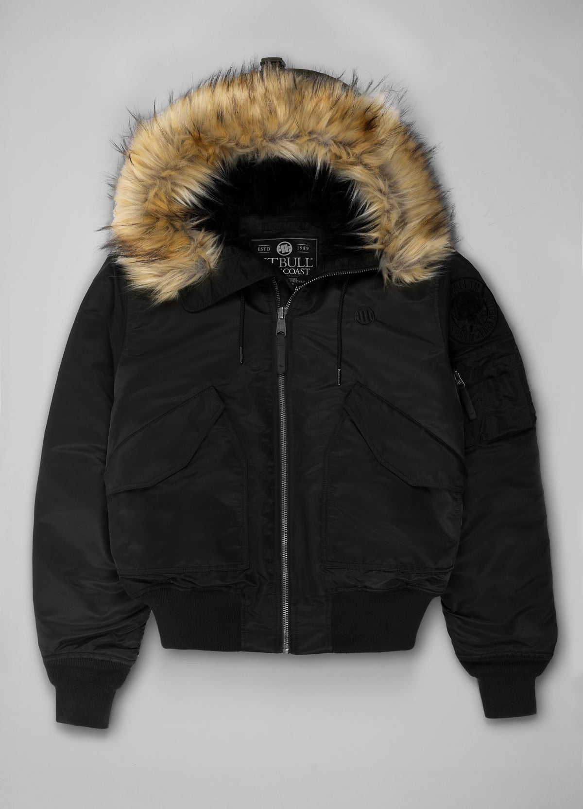 Harvest Hooded Jacket - Black
