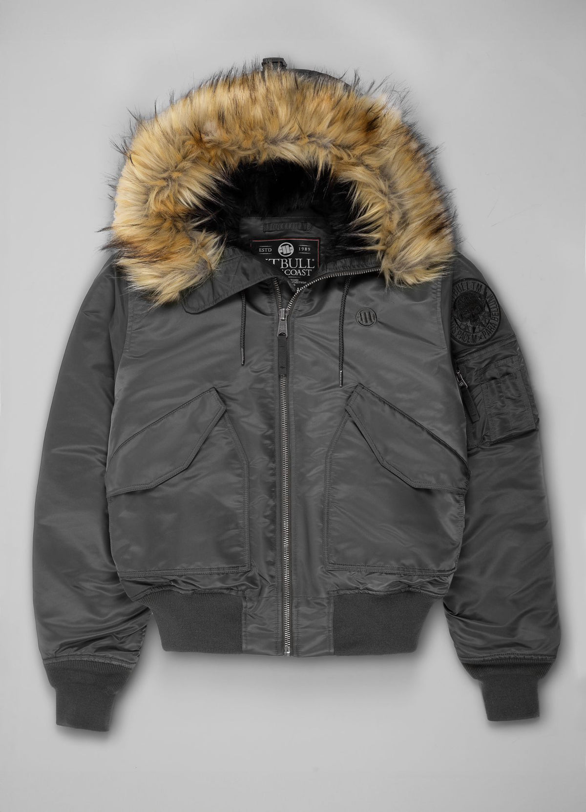 Harvest Hooded Jacket - Grey