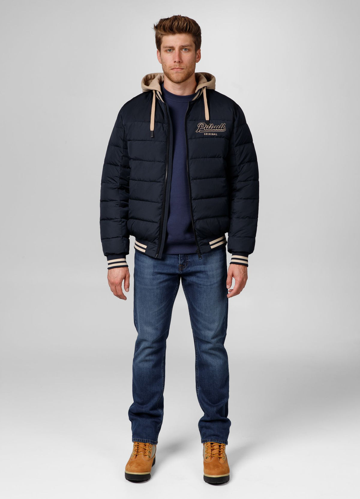 Men&#39;s winter hooded jacket HIDDEN