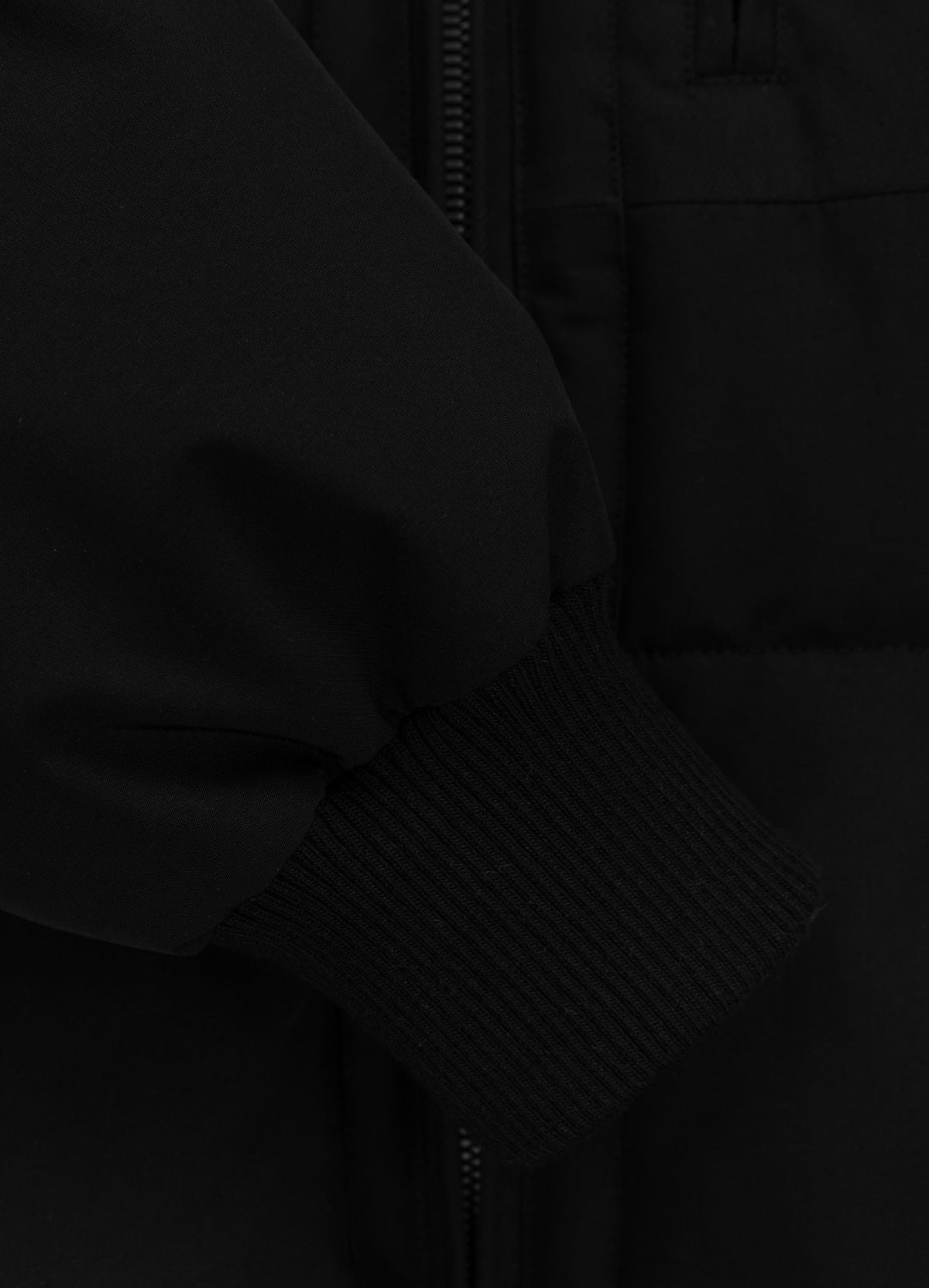 Quilted winter jacket with hood PATTON