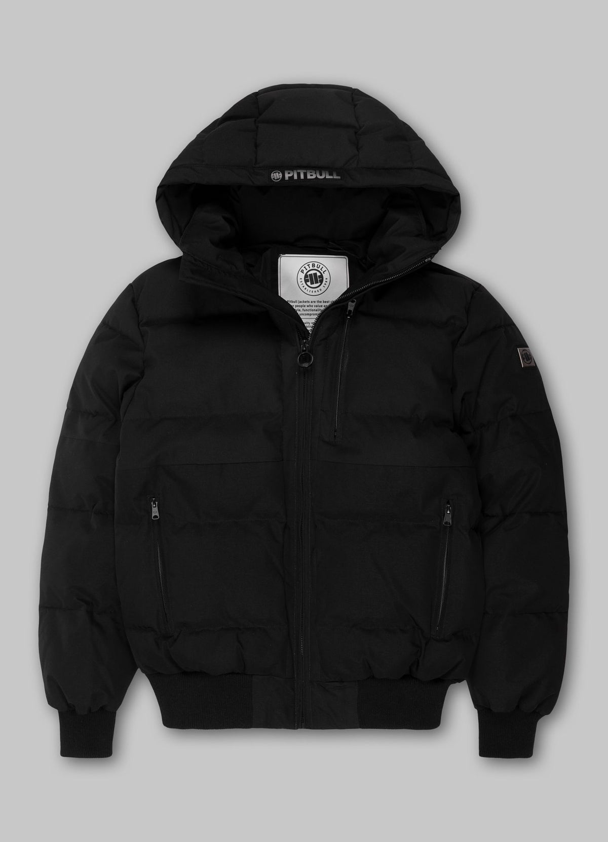 Patton Hooded Jacket - Black