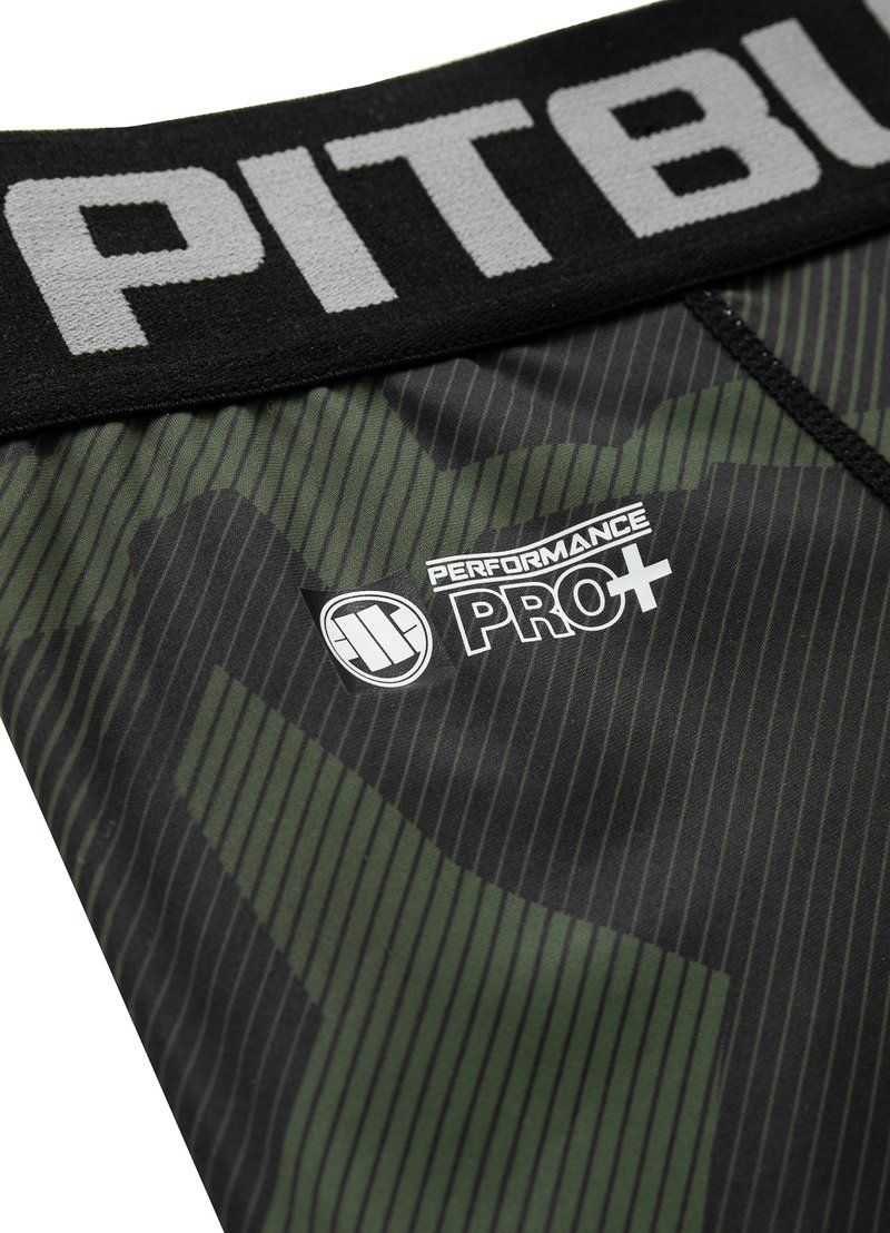 Dillard Sports Compression Pants Performance Pro Plus  - Olive