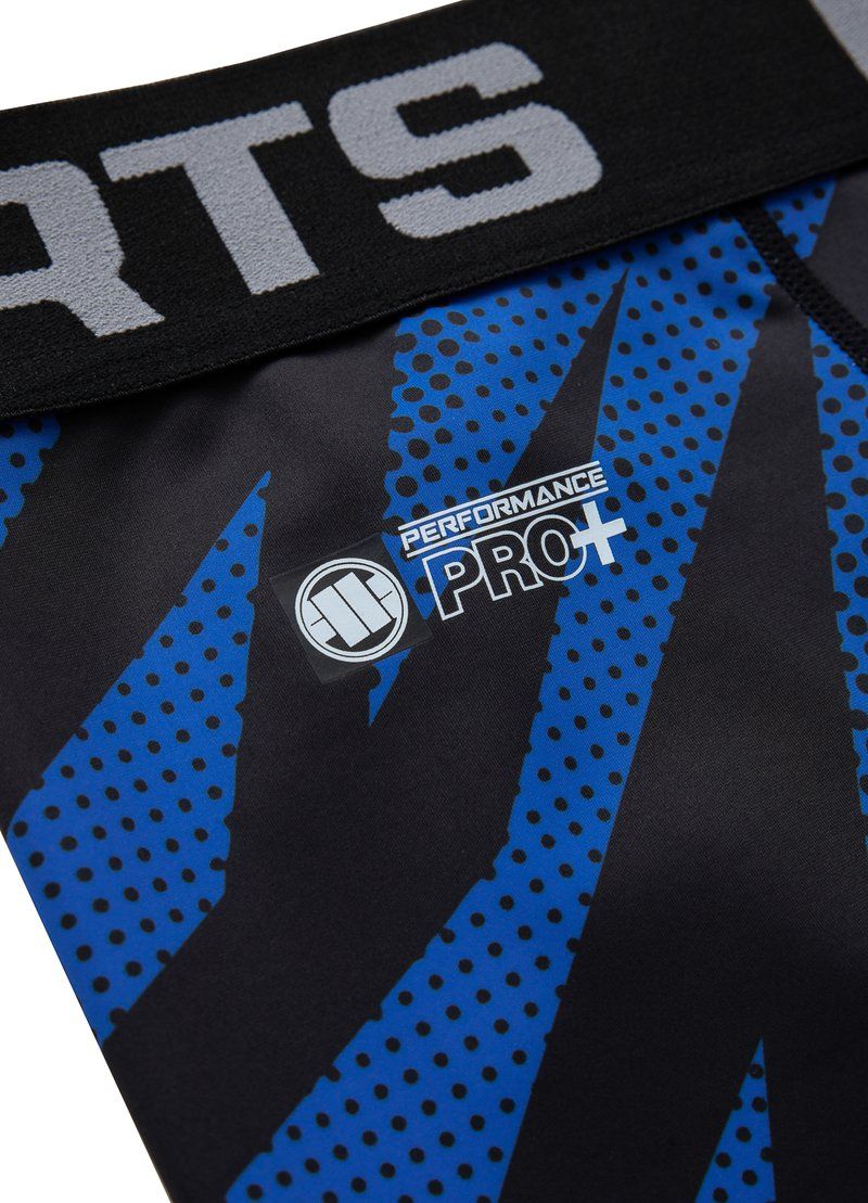Sports Leggings Performance Pro Plus Dot Camo - Blue