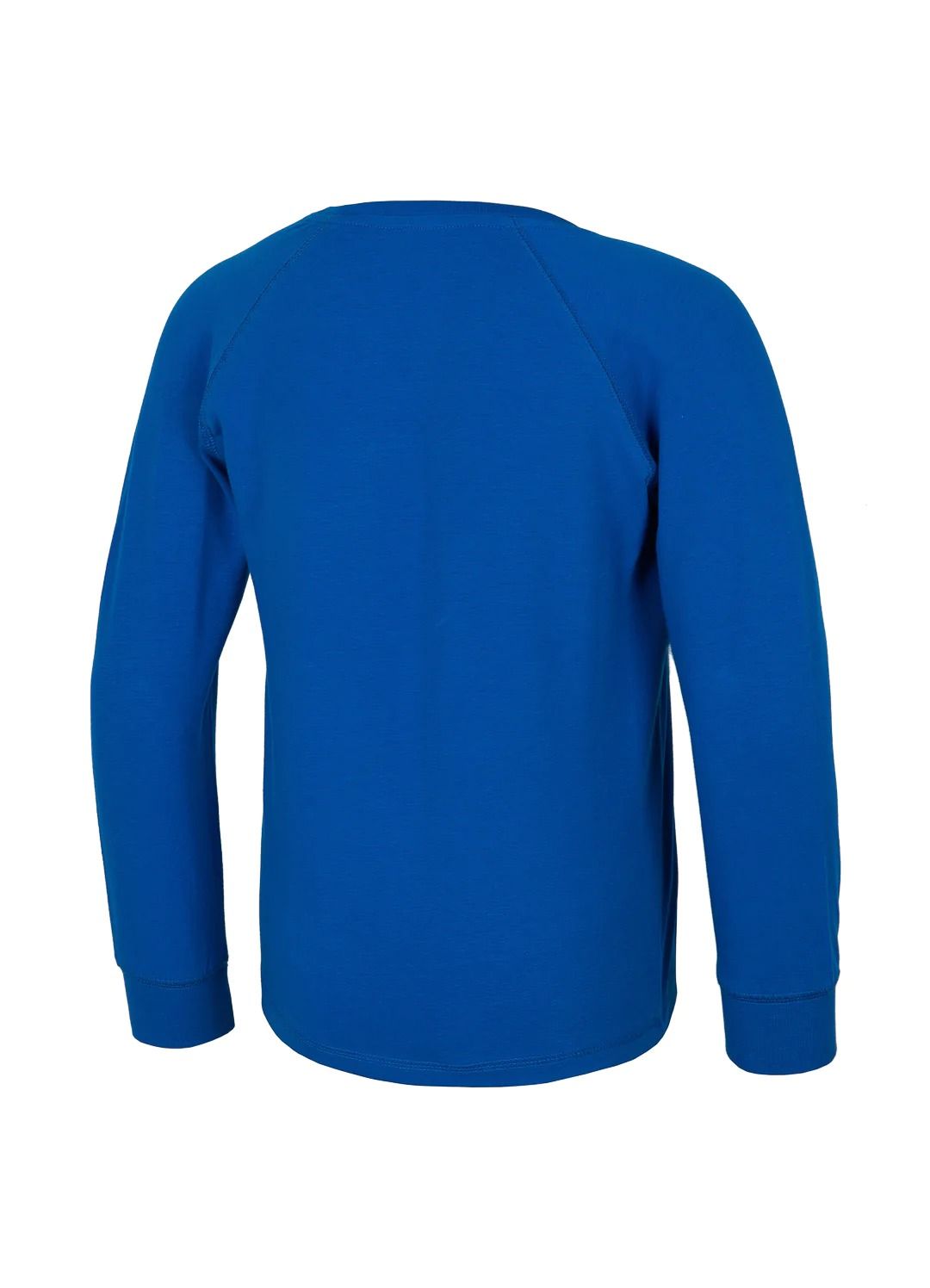 Hilltop Kids Hooded Longsleeve Shirt - Blue