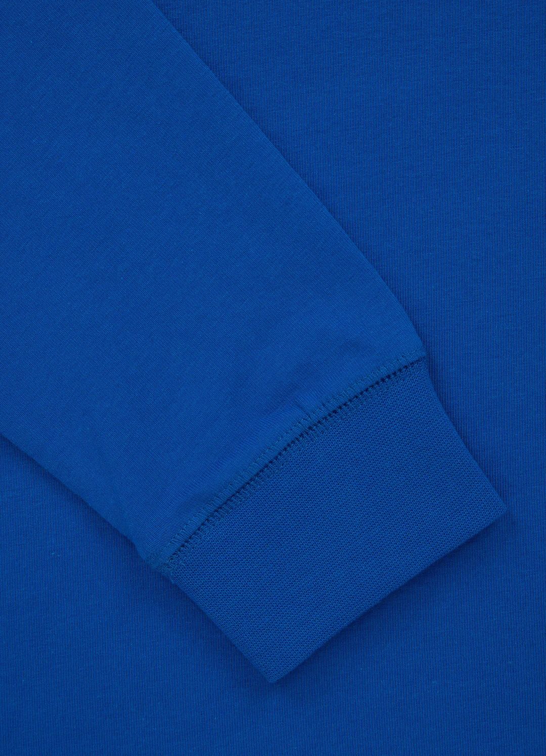 Hilltop Kids Hooded Longsleeve Shirt - Blue