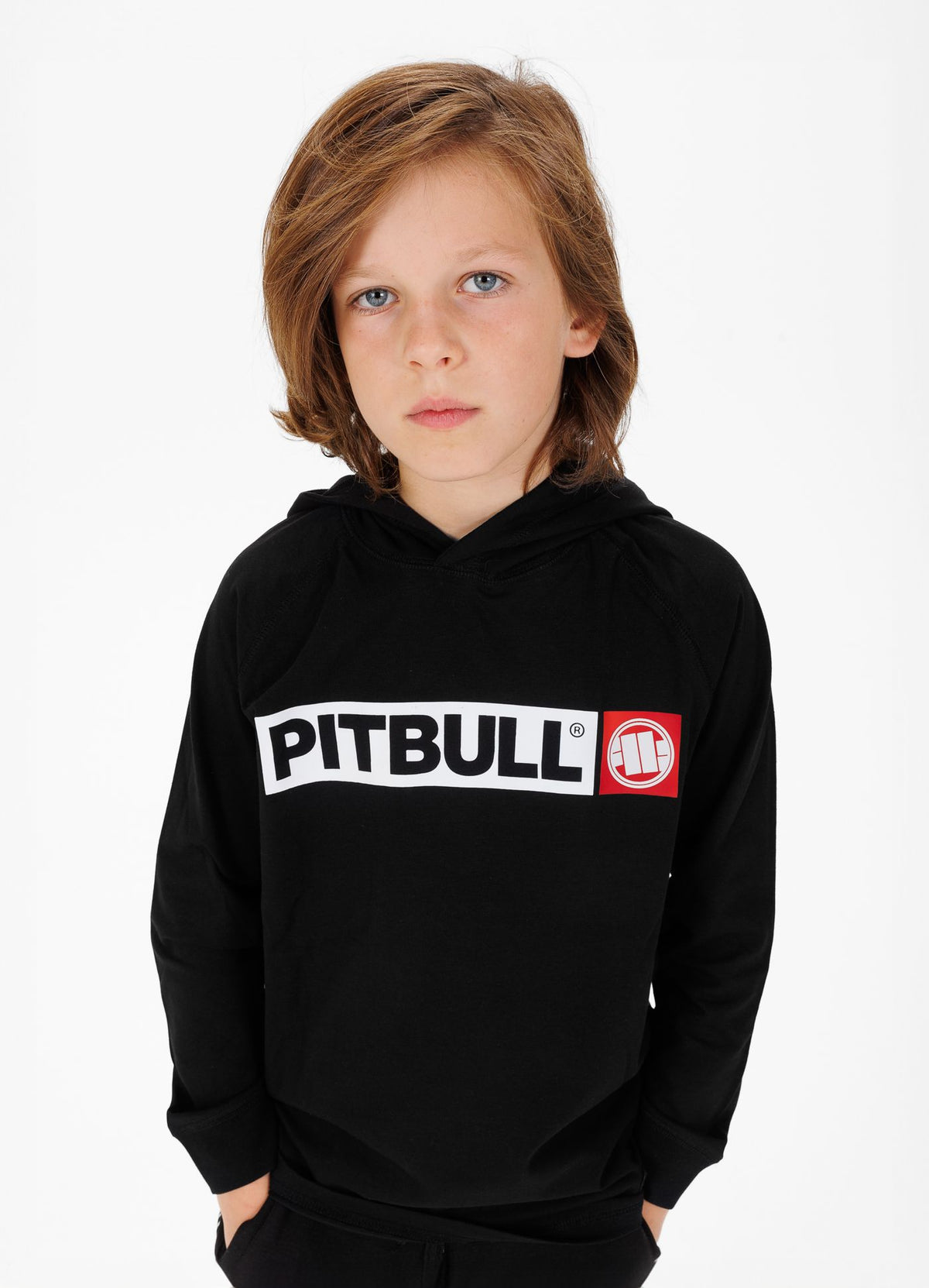 Kids hooded longsleeve shirt Hilltop