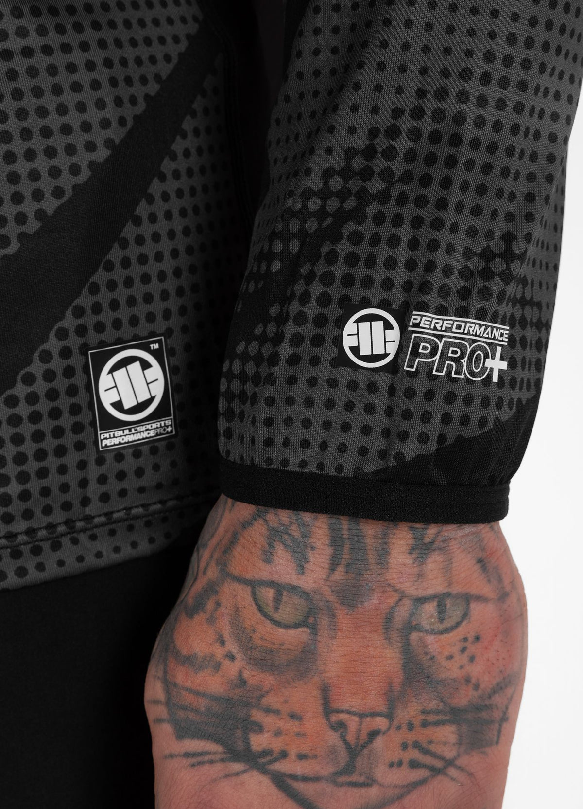 Dot Camo II - Gray Mesh Longsleeve Performance Pro Plus