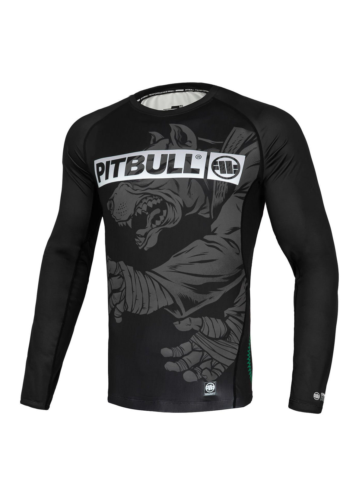 Rashguard Longsleeve Masters Of BJJ Hilltop - Black