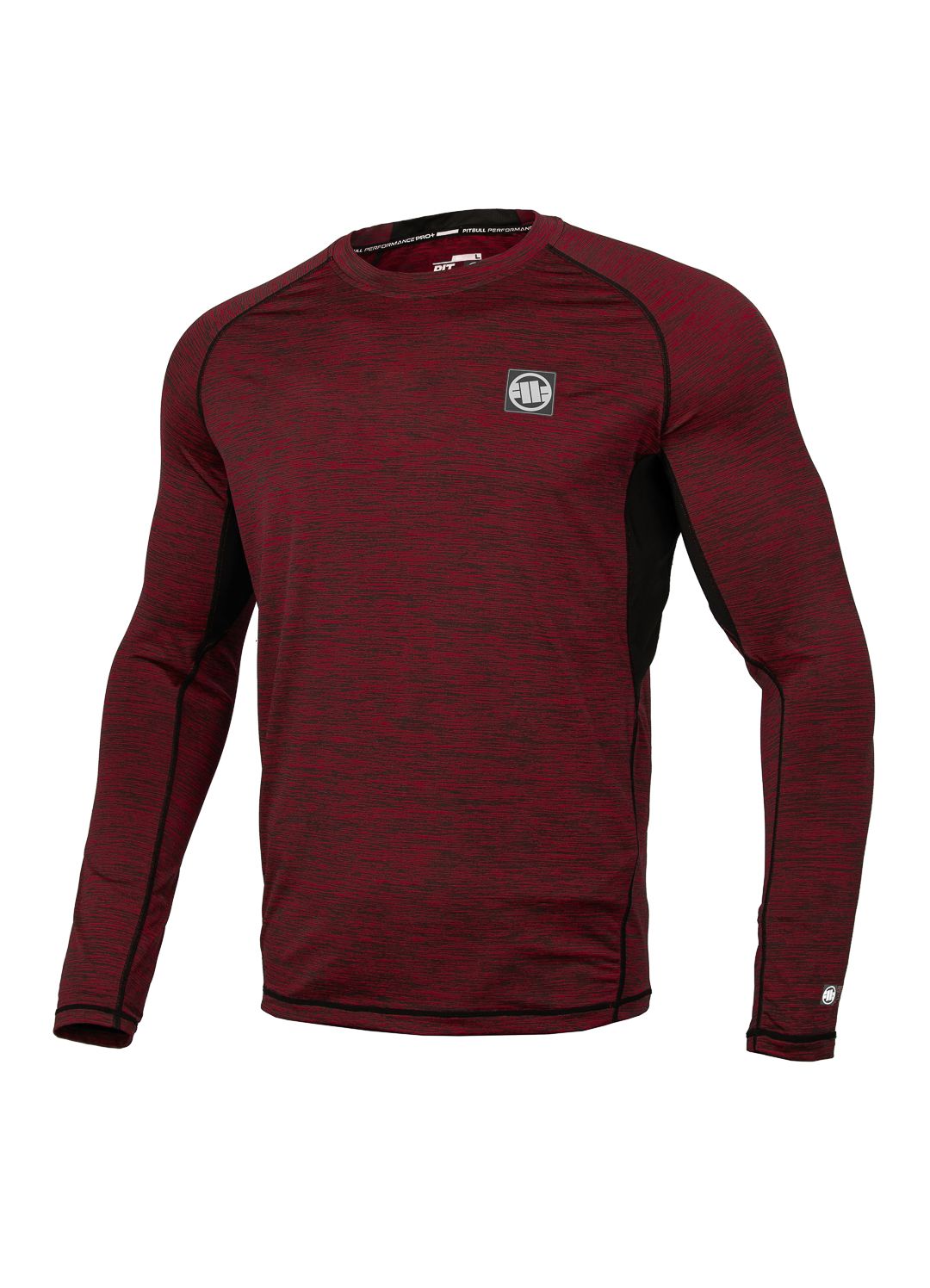 Rashguard Longsleeve Performance Pro Plus New Logo - Bordeaux