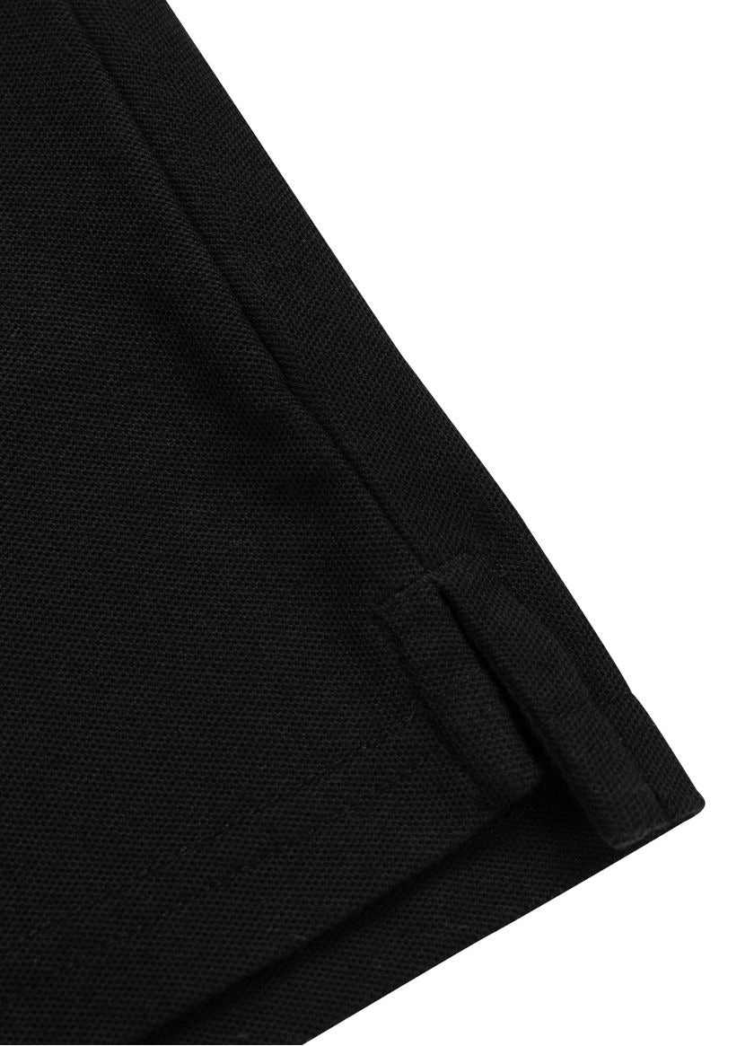 Rockey Pique Hoodie - Black