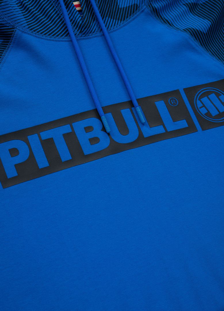 Dillard Hilltop - Blue Hooded Longsleeve Spandex