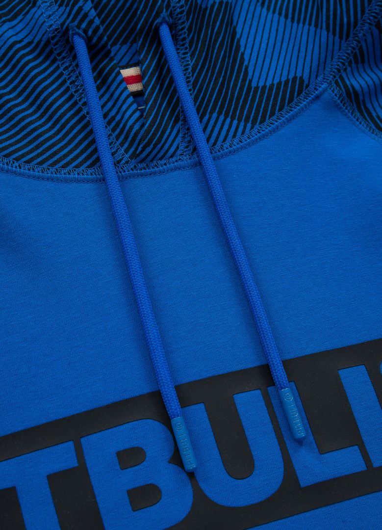 Dillard Hilltop - Blue Hooded Longsleeve Spandex