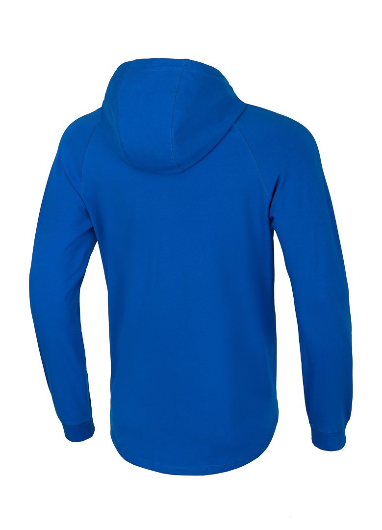 Hilltop - Blue Hooded longsleeve Spandex