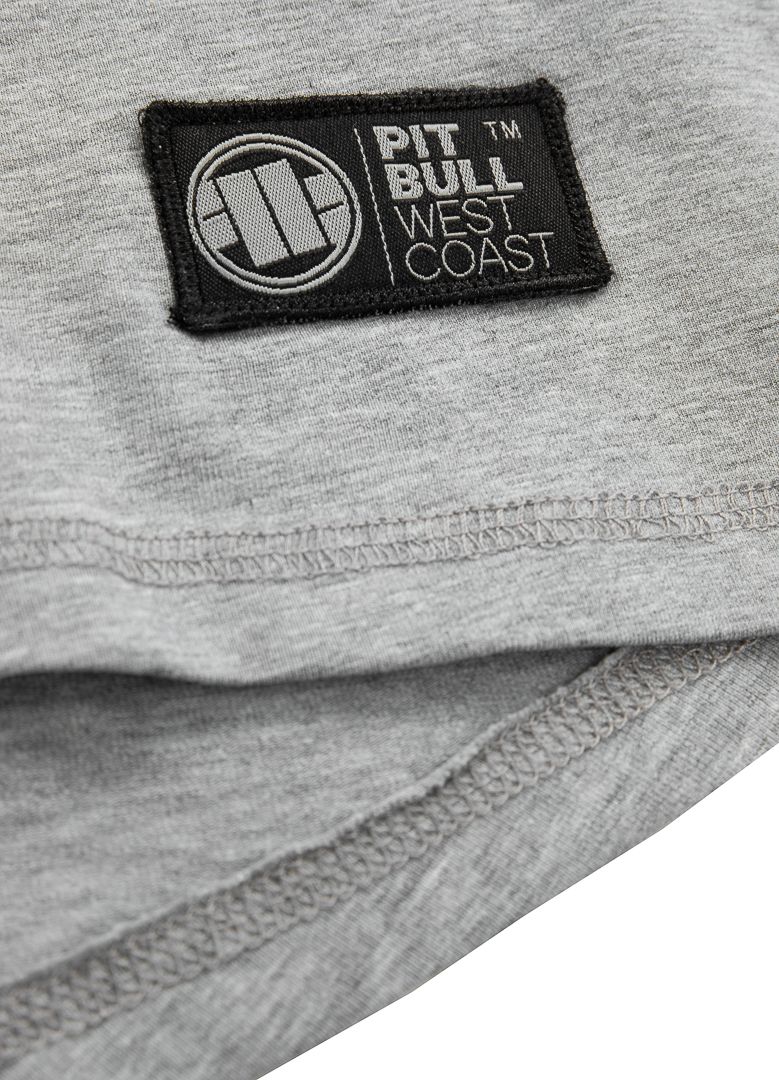 Mercado Small Logo - Gray Hooded Longsleeve Spandex