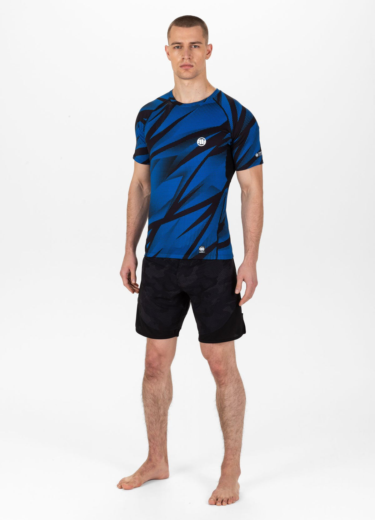 Dot Camo II Rashguard - Blue