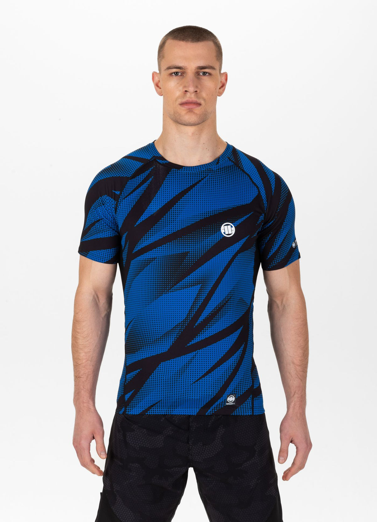 Dot Camo II Rashguard - Blue