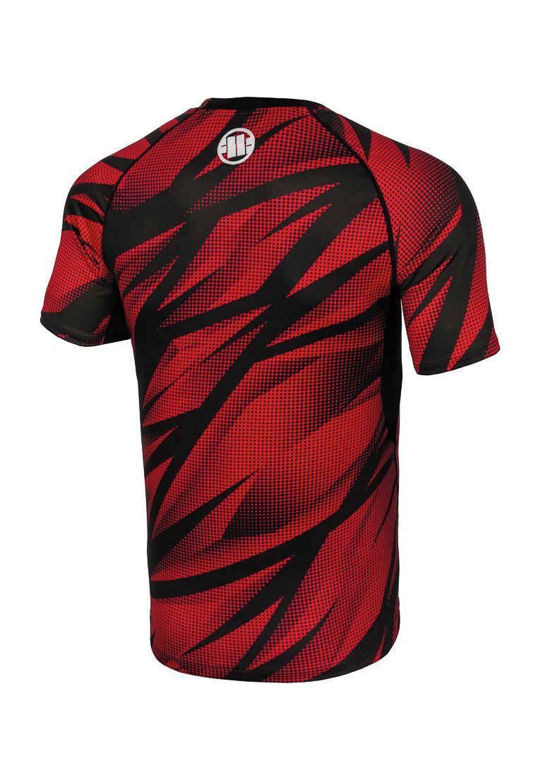 Dot Camo II Rashguard - Red