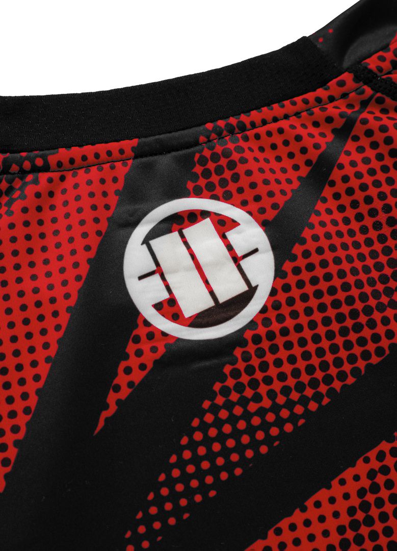 Dot Camo II Rashguard - Red