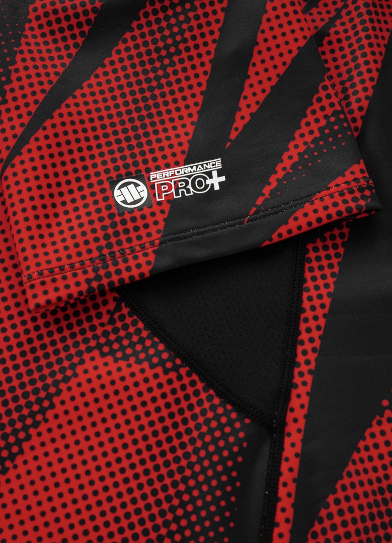 Dot Camo II Rashguard - Red