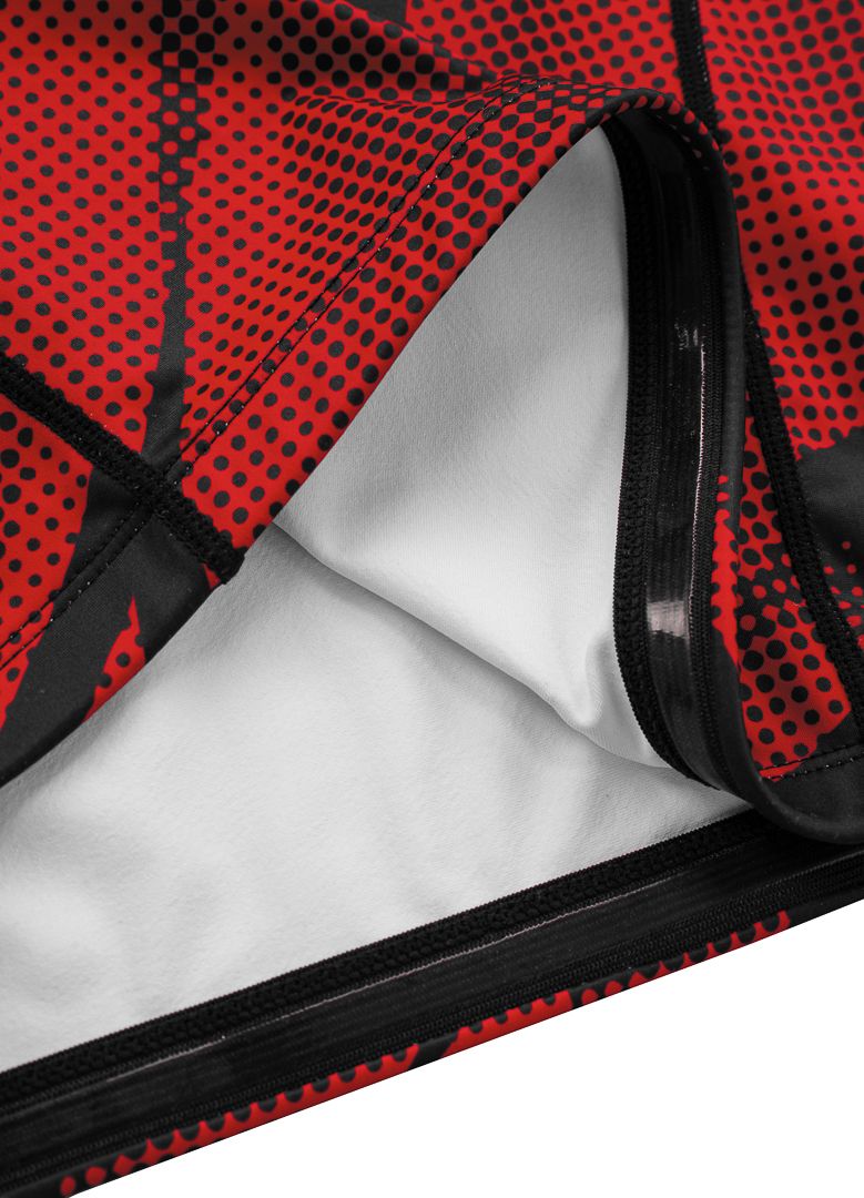 Dot Camo II Rashguard - Red
