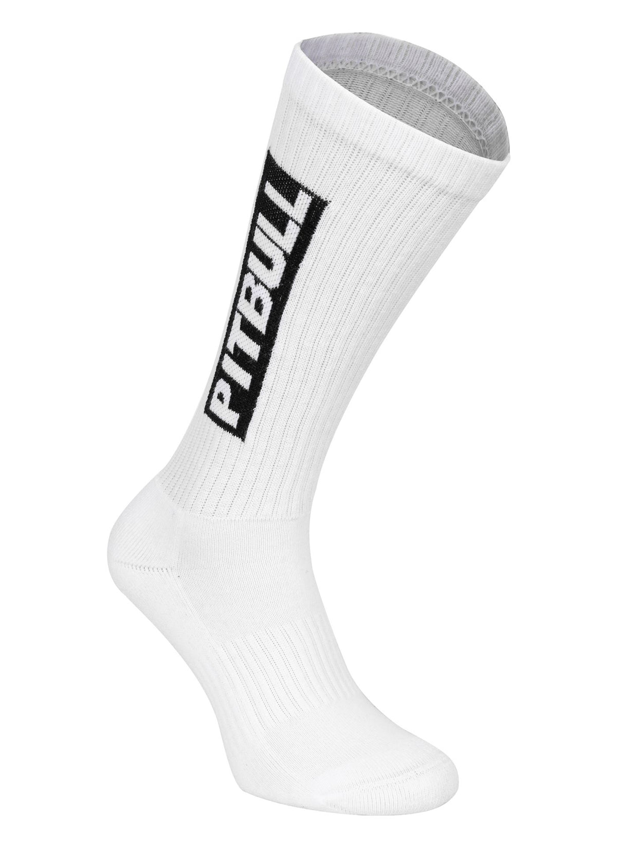 Socks High Crew Pitbull Thick 3-Pack - White