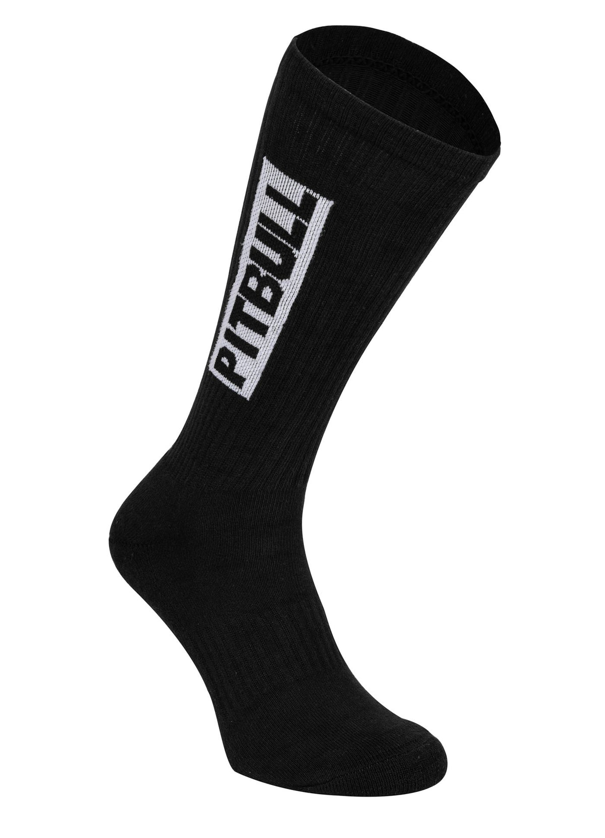 Socks High Crew Pitbull Thick 3-Pack - Black