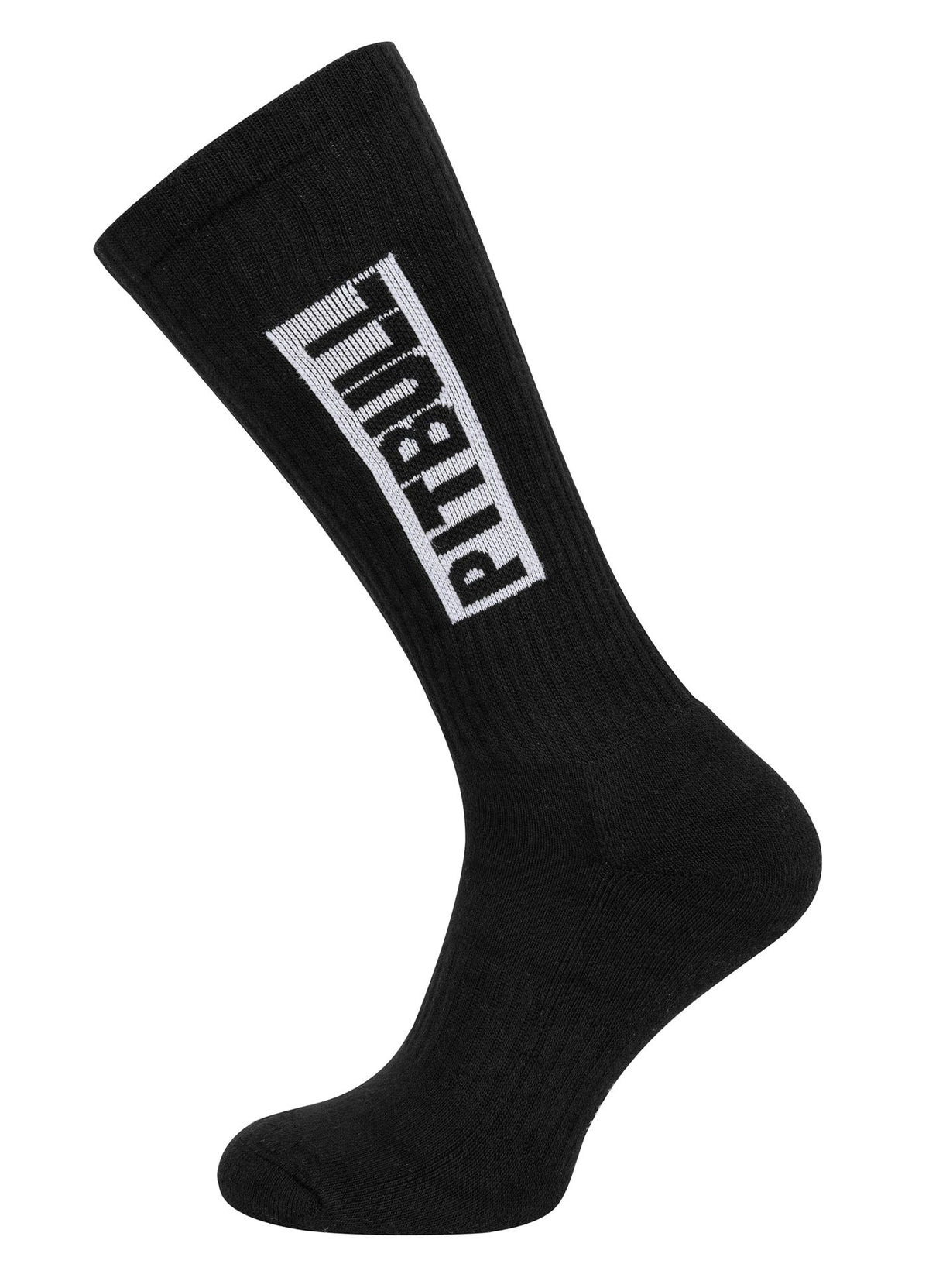 Socks High Crew Pitbull Thick 3-Pack - Black