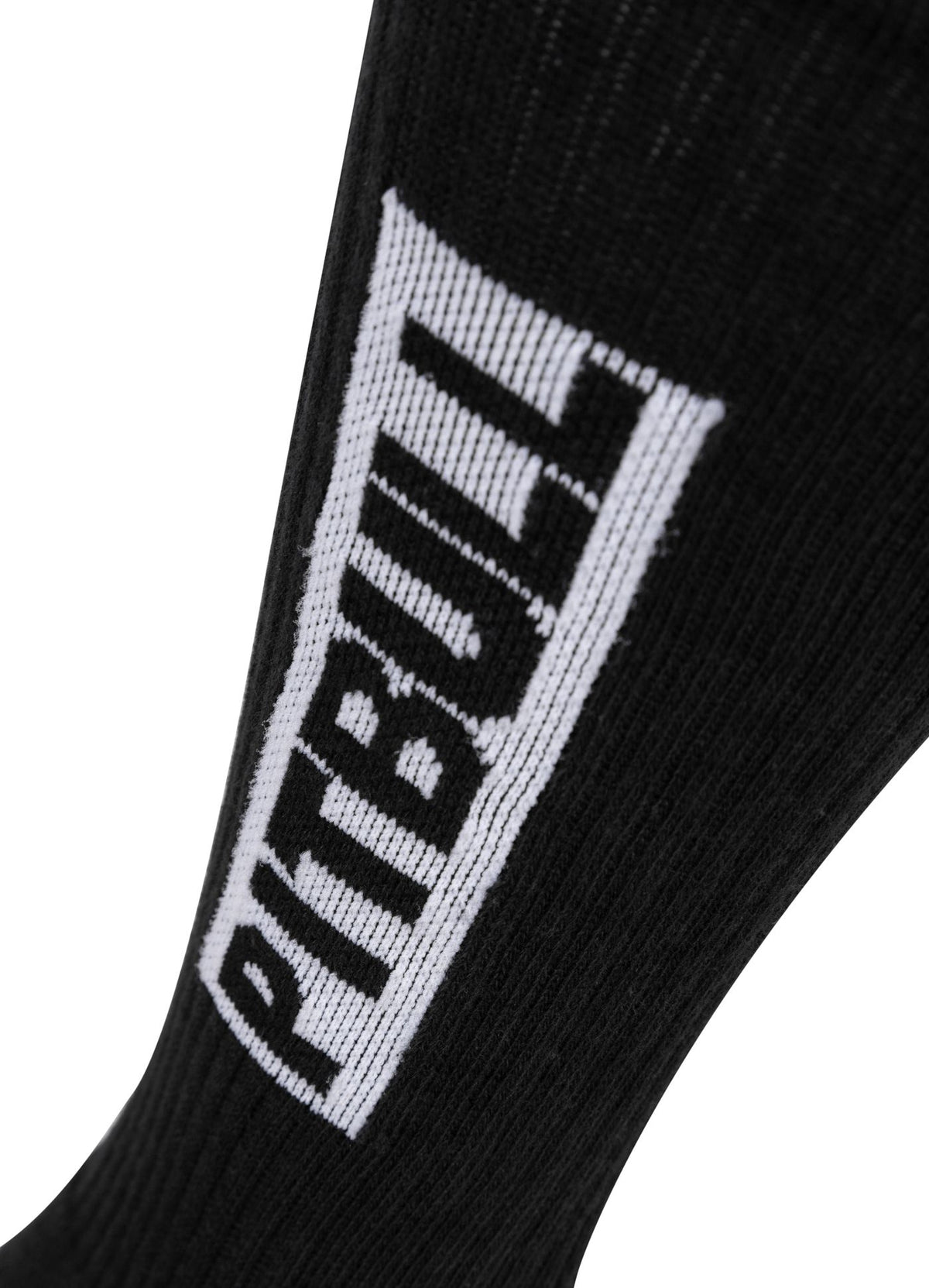 Socks High Crew Pitbull Thick 3-Pack - Black