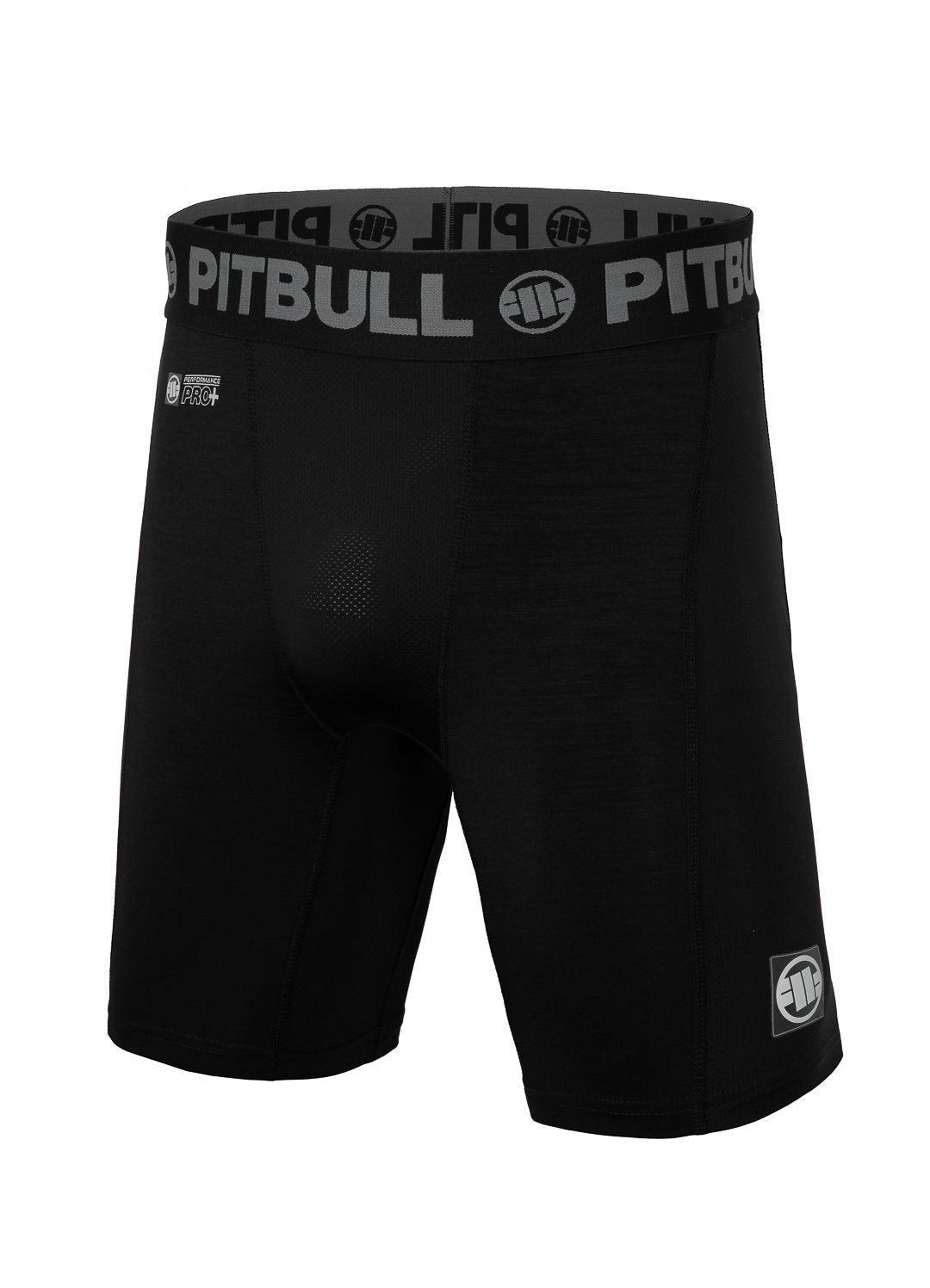New Logo Compression Shorts Performance Pro Plus - Black