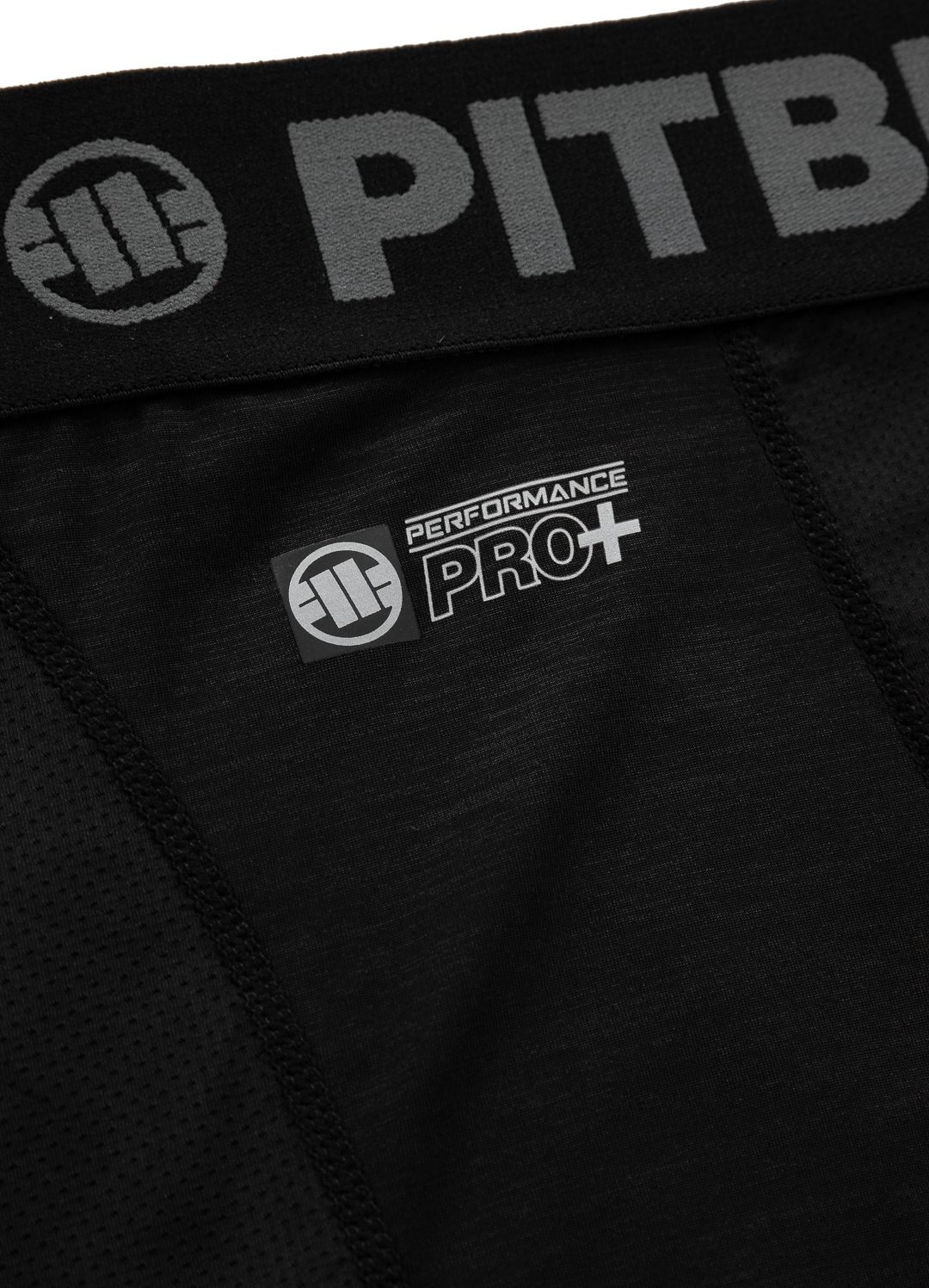 New Logo Compression Shorts Performance Pro Plus - Black