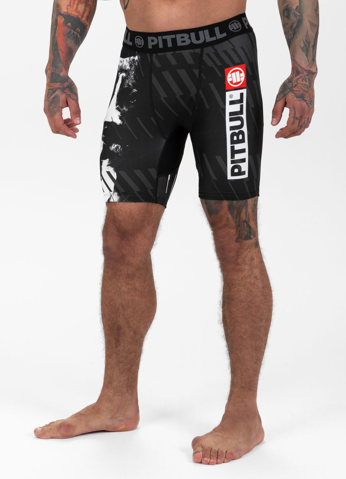 Street Dog Compression Shorts - Black