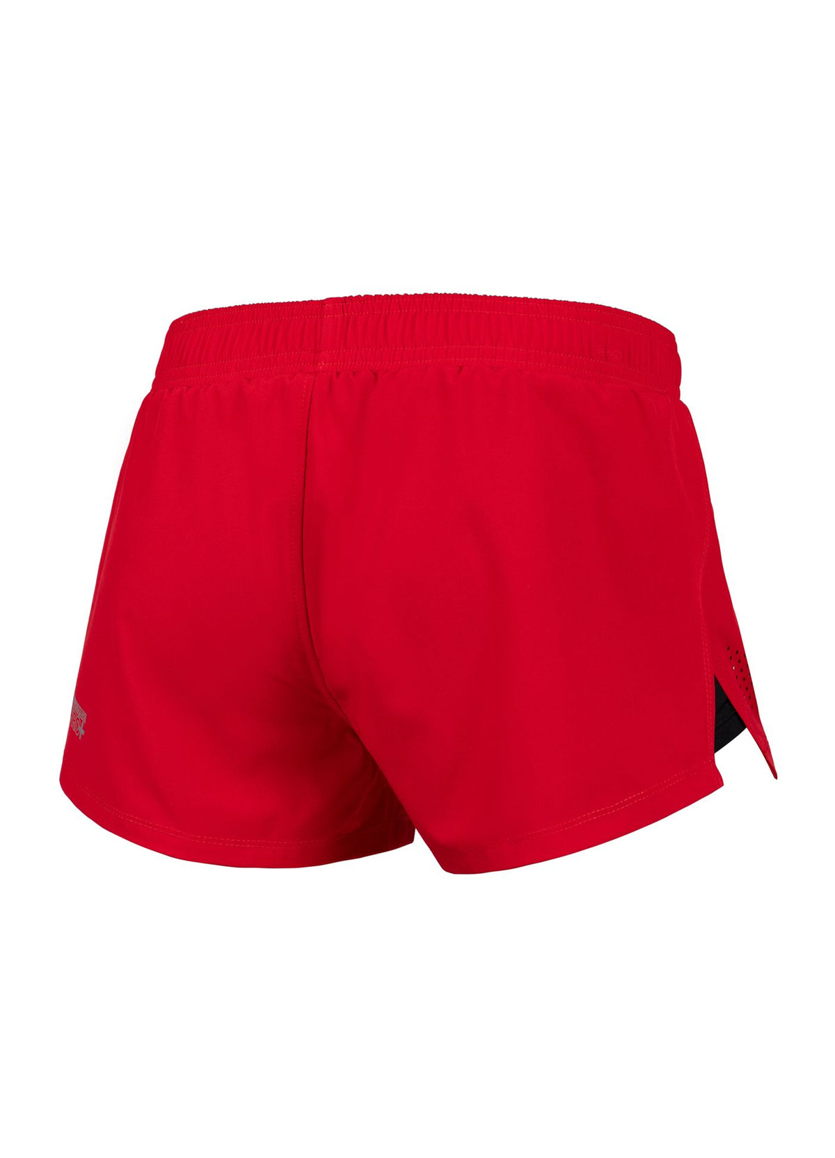Small Logo Women&#39;s Shorts - Red